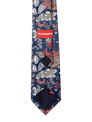 Image of BLACKSMITH Fashion Printed Tie for Men - Fashion Accessories for Blazer, Tuxedo or Coat.
