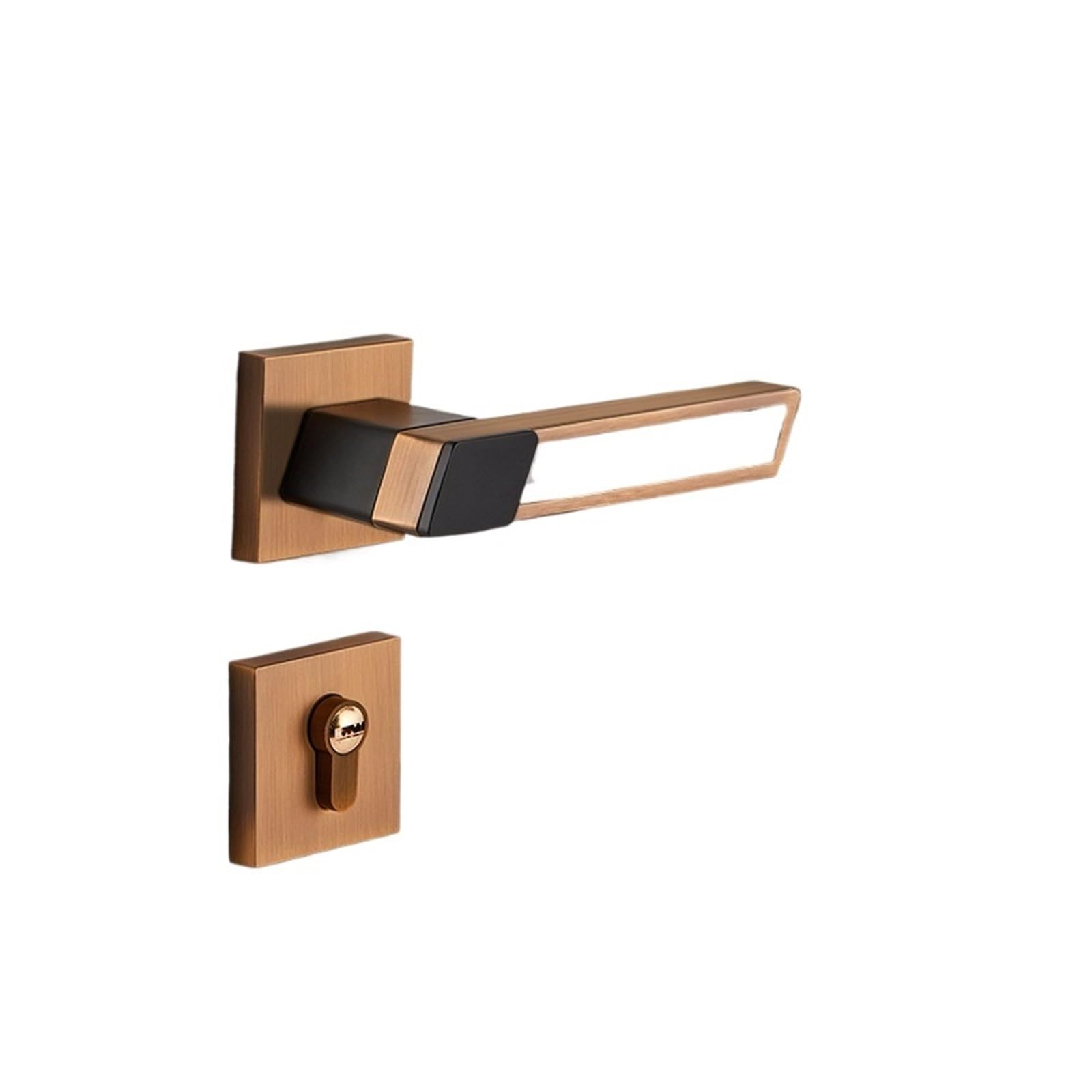 Serrure de porte de chambre à coucher minimaliste pour intérieur design