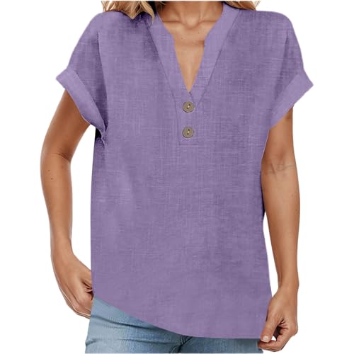 Haut d'été col en V fluide en satin pour soirées et tenues habillées