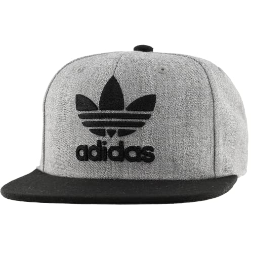 Image of adidas Originals Men's Trefoil Chain Flatbrim Snapback Cap, One Size
