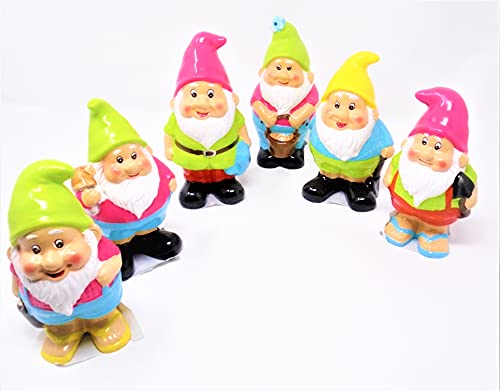 Gnome Claus Gnome (1 Unit) 17 cm Mystical Garden Figurine Spirit Gift Statue Fun Friends Elves Ornament, White - Image 2
