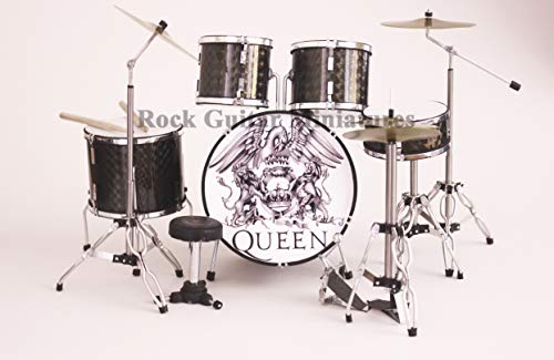 Rock Guitar Miniatures RGM420 Queen Emblem Miniature Drum Ki