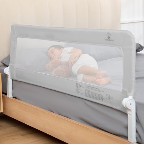 ComfyBumpy 1-Pack Bed Rail for Toddlers 55.5" L x 23.5"