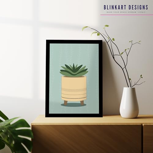 Image of BLINKART Trendy Abstract Wall Art Painting Print Design | Aesthetic Wall Decor Photo Artwork Frame Decoration Hanging For Home Bedroom Living Room Office Wall Decor | T044 | 13x10 Inches