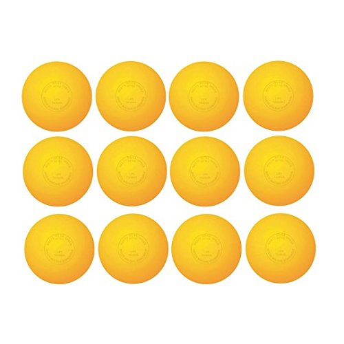 Champro LBNGO Lacrosse Game Balls (Dozen)Gold (Pack of 12