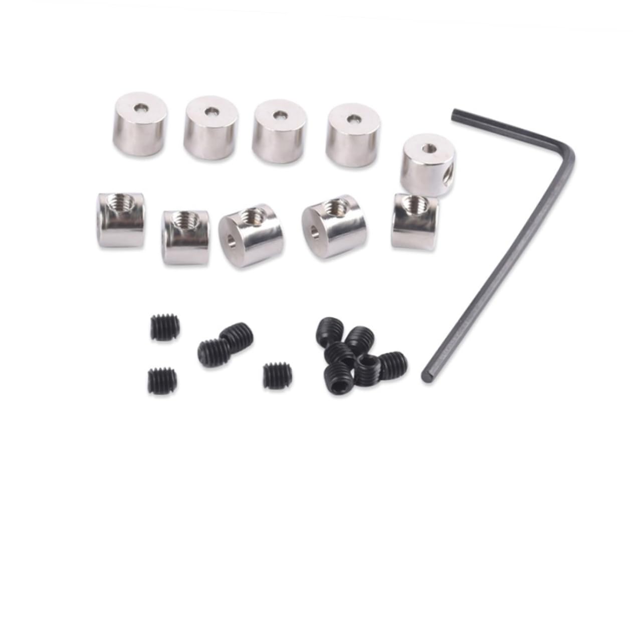 DIYEAH 1 Set Locking Pin Backs for Secure Badge Attachment Durable Metal Pin Keepers for Clothes Bags Vests and Hats Reliable Screw Wrench Design for Crafting and Jewelry Making