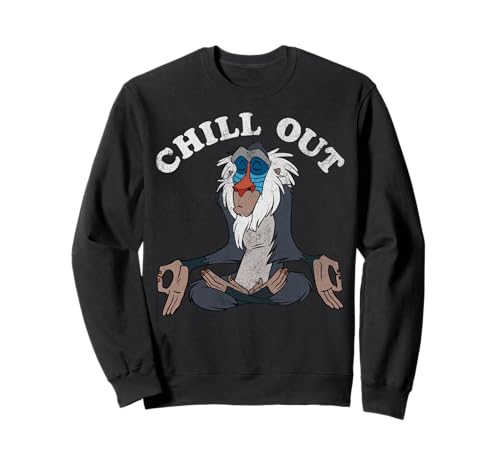 Retrato de Disney The Lion King Rafiki Chill Out Sudadera