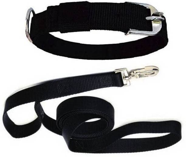 G T L Combo Nylon 1.25 inch Black Dog Belt/Dog Collar Belt 1.5m-2m lengthy (Black Color, Fully Adjustable, Waterproof) (B09S51V3LL) Amazon Price History, Amazon Price Tracker