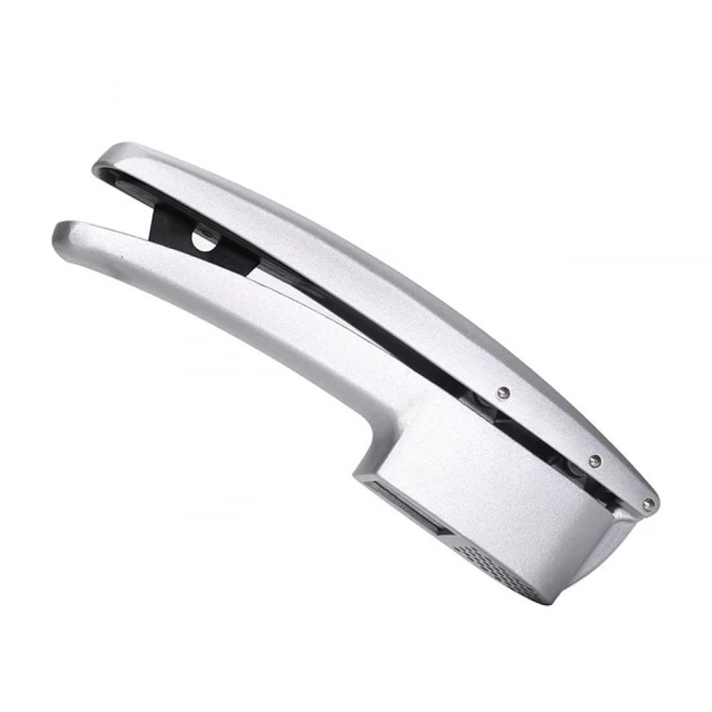 YXSH Máquina Trituradora De Rebanadas De Prensa De Ajo 2 En 1 - Picadora Y Rebanadora De Ajo Y Jengibre De Aluminio - Herramientas De Cocina con Función De Aplastamiento