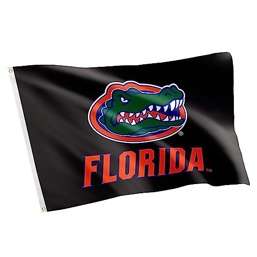 Desert Cactus University of Florida UF Flag - 3 x 5 Feet Gators Banner Indoor/Outdoor Durable Fabric 100% Polyester Design (Design Z)