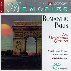 Romantic Paris [Audio CD] Les Parisienne