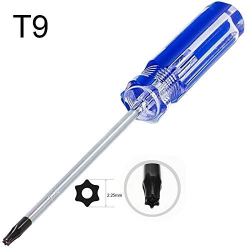 Image of T8 /T9 /T10 Torx Security Screwdriver Tamper Proof Screwdriver Torx Driver For XBOX 360 Controller Steel Screwdriver (T9)