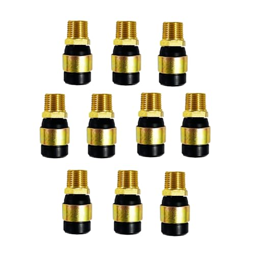 Torque 10 PCS Rubber Air Line Air Hose End Quick Repair Swivel Kit for Truck and Trailers, 3/8