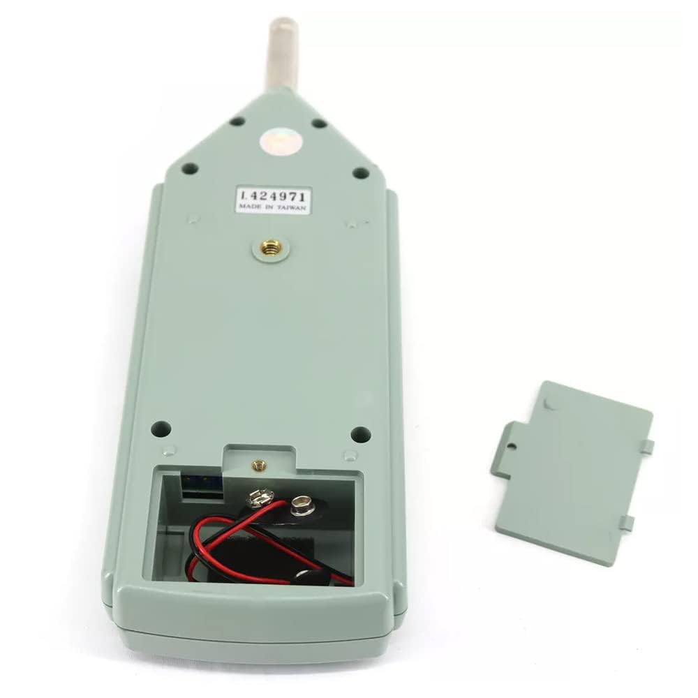 Sonómetro portátil de Clase 1 (rango: 30 a 130 dB) para mediciones acústicas, monitoreo ambiental y ruido industrial | Sonómetro para inspección acústica y control de ruido | Modelo: SL-4022
