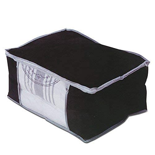 EG HomewareUnder Bed Storage Duvet Pillow Clothes Bedding Organiser Bag Easy Access Zip Box