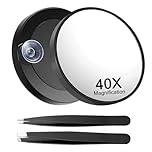 40x Magnifying Mirror, Magnifying Mirror 40x With Stand, Magnify ing Mi rror With 2 Tweezers, 40 X Magnif ying Mirr or, Magnifyi ng Suction Cup Mi rror, Magnif ying Mirr or With Suction Cups