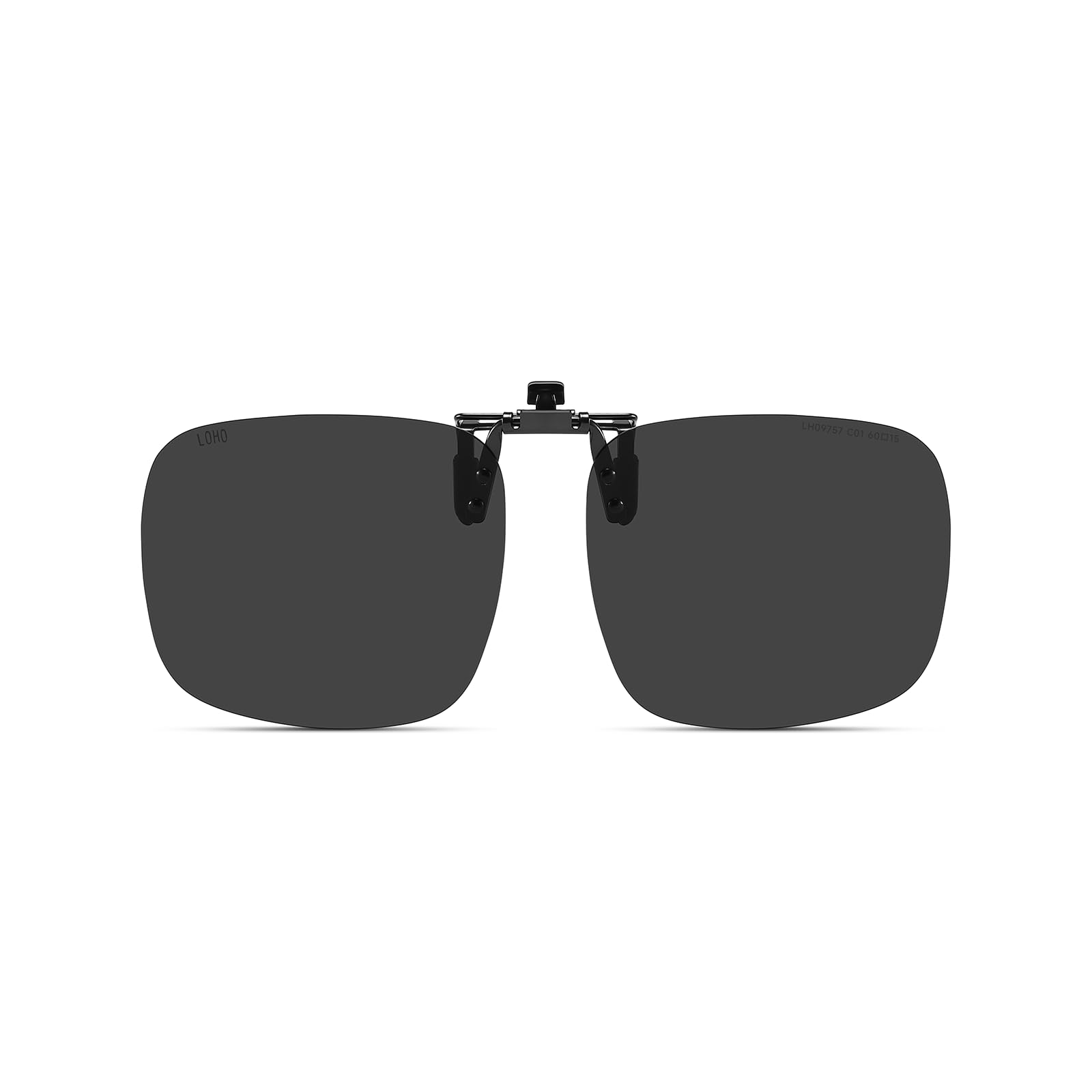 Photo 1 of LOHO Oversized Polarized Clip-On Sunglasses