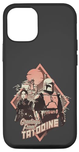 Coque iPhone 12 Star Wars The Book Of Boba Fett étui smartphone antichoc Tatooine