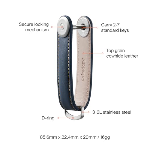 Image of Orbitkey Premium Leather Key Organizer