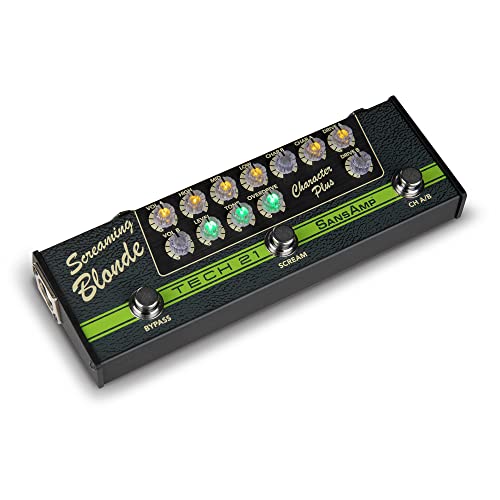 tech21 SANSAMP (�T���Y�A���v) �G�t�F�N�^�[ �L�����N�^�[ �v���X Fender + Tube Screamer SCREAMING BLONDE �y�������K�i�z