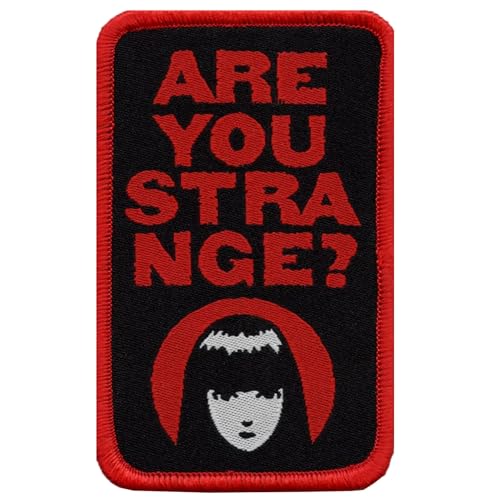 Emily are You Strange Patch Emo Iconic Girl Woven Iron On