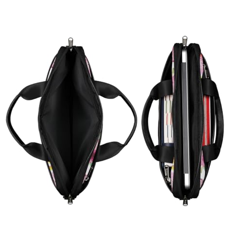 Bolso Para Laptop De 15 Pulgadas Hummingbird Orchids miniatura 5