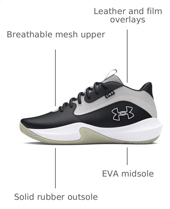 Image of Under Armour Unisex-Adult Lockdown 7 Basketball Shoe