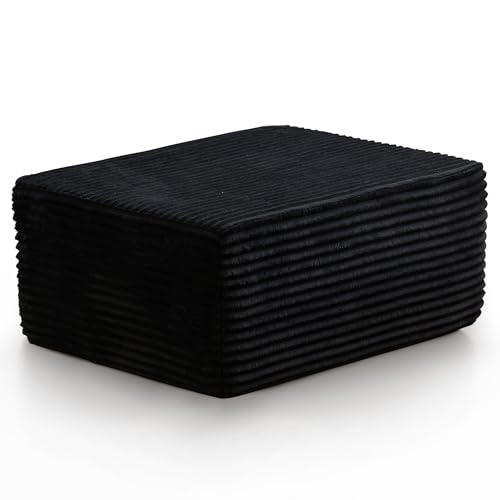 CAODOC Modular Sectional Sofa, Mix and Match Pieces for Living Room, Comfy Cloud Couches with Movable Ottoman, DIY Combination, Plush Corduroy