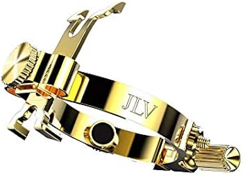 Amazon | JLV リガチャー ソプラノサックス（メタルマウスピース）用