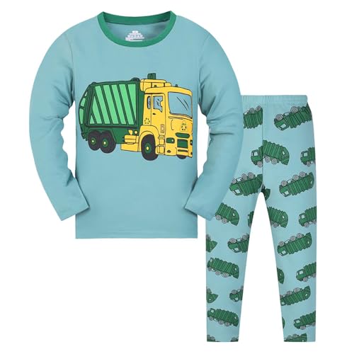 Genérico Pijama Niños Suave Verano,Infantiles Imprimir Conjunto Pijamas Ropa de Dormir Manga Corta para Pantalones Cortos y Conjuntos Regalos 2 a 11 años