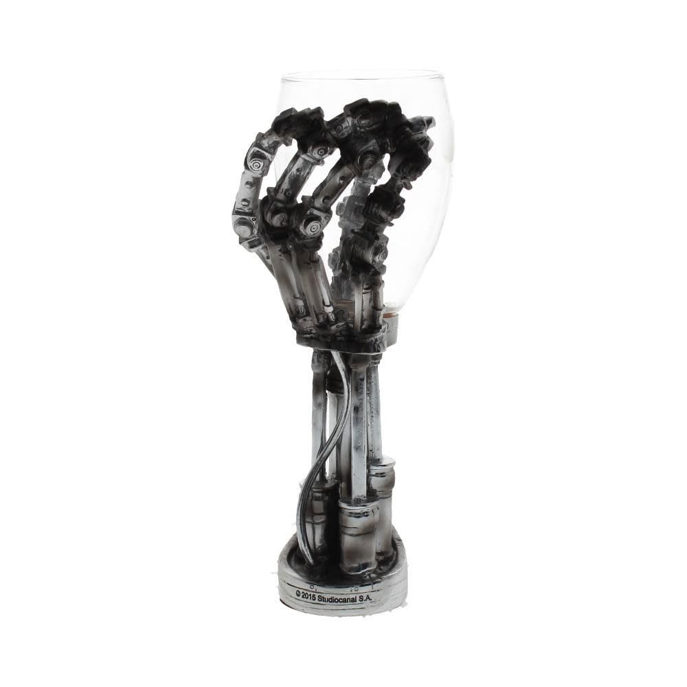 Amazon.com: Nemesis Now B1457D5 Terminator Hand Goblet 19cm Silver
