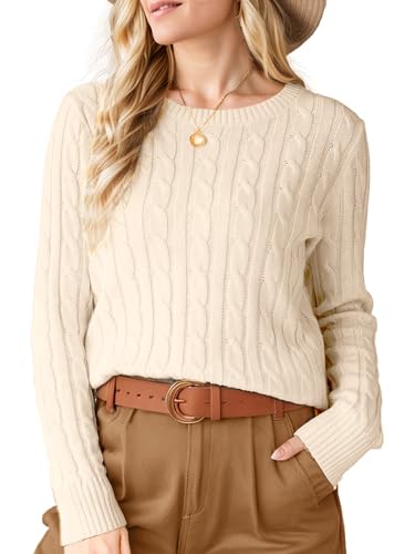 WIFFGO Womens Fall Winter Sweaters 2025 Trendy...