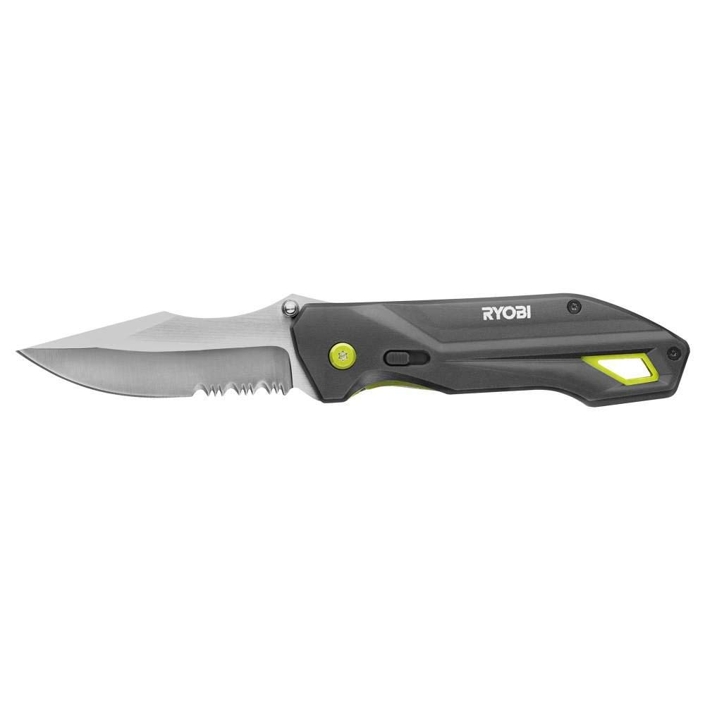 Amazon.com: RYOBI Spring Assisted Folding Knife with 3.25 in