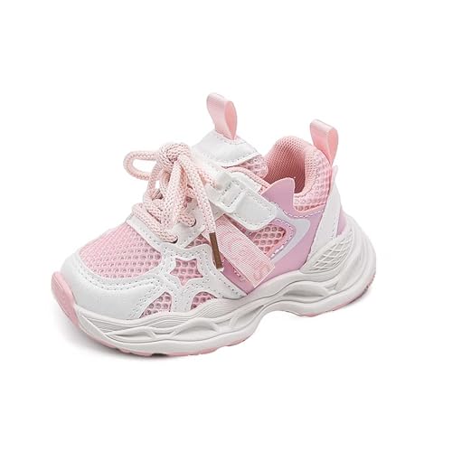 Genérico Zapatillas NiñA 34,Zapatillas Deportivas Elegantes para NiñAs con Un DiseñO CóModo Transpirables Y De Uso Diario con Cierre VersáTil Y Suela De Goma para NiñAs