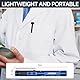 Diagnostikleuchte, Wiederaufladbare LED Pupillenleuchte mit USB-Kabel, Warmes/Kühles Weiß & Stufenlose Dimmung, Tragbare Aluminium Medizinische Pupillenleuchte mit Clip(Dunkelblau)