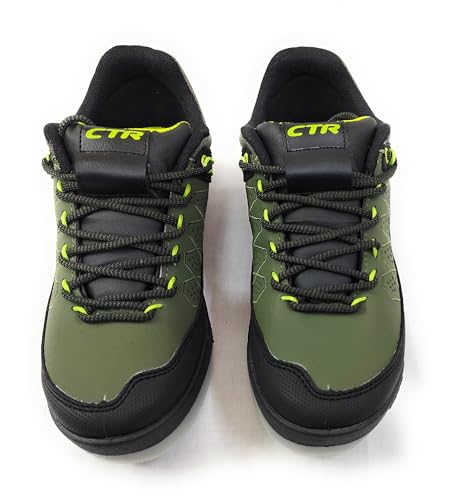 Image of ADD GEAR CTR - Trekking Water-Repellent Lightweight Shoes Anti-Skid Hiking, Sahyadri Mountain Boots for Men and Women in Action Sherpa-1 (Avocado Green)