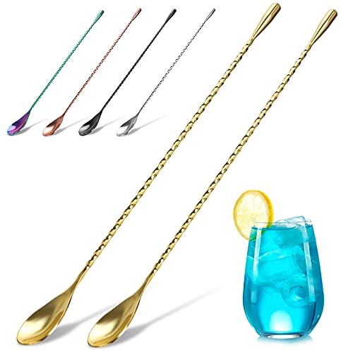 YOTIPP Gold Stainless Steel Bar Spoon