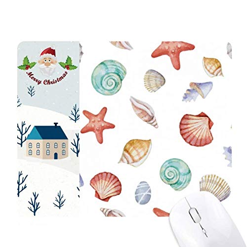 Tapis de souris pétoncle vie marine pour embellir votre espace de travail à la maison