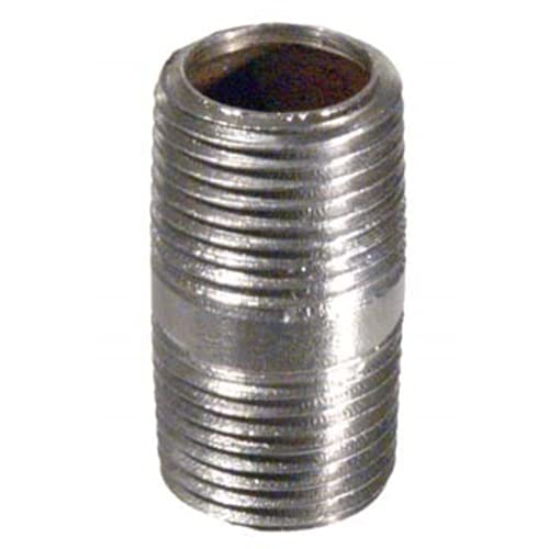 Hobby Homebrew Ss Nipple 1/2 Inch Male X Male Npt 304 Stainless Steel Threaded Pipe Fitting For Home Brewing Wog cover