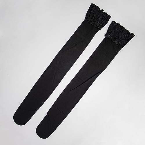 Image of Lidogirl Women's Lace Nights Garter Belt with Stockings Sheers