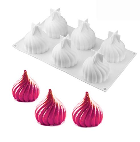 Emousport 1PCS 3D Russian Tale Silicone Mold Cake Decorating Baking Pastry Tools for Chocolate Truffle Mousse Moulds Pastry Art Cake Mould