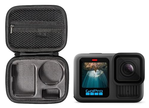 Image of VERTUS Carrying Case Storage Bag for GoPro Hero 13 /12 /11 /10 /9 /8 /7 /6 /5 /4 /3 Action Camera, Travel Case Cover for GoPro Hero 13 /Hero 12 /Hero 11 /Hero 10 /Hero 9 Black Action Camera (Hard|Black)