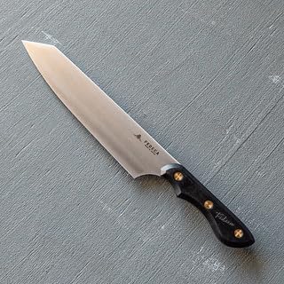 Amazon.co.jp: FEDECA 000982 (プレーンブラック)三徳包丁 大（積層