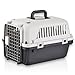 AP LAB ペットキャリー IATA基準品 クレート 小型犬 から 大型犬 猫用 キャスター付き 航空輸送対応 通気性 犬 猫 キャリーケース 水飲み皿付き
