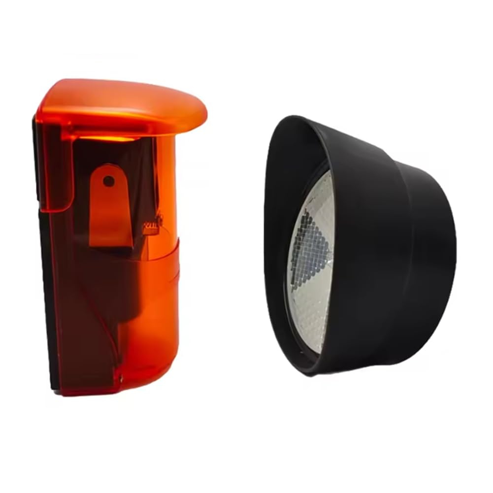 Fotocellula a riflettore automatico a lungo raggio 12-24 V DC/AC Gate Sensore fotocellula a infrarossi con copertura impermeabile Sensore fotocellula a infrarossi cancello automatico con