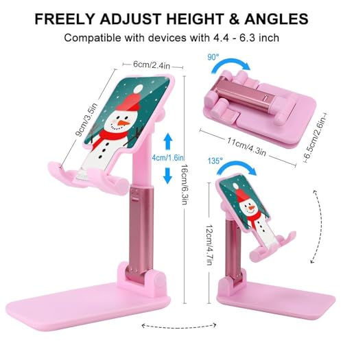 Support de téléphone portable pliable réglable pour smartphone iPhone et Android - 2