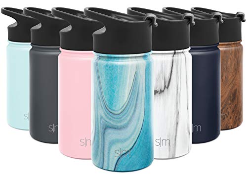 Simple Modern 14 Ounce Summit Water Bottle - Travel Mug Stainless Steel Tumbler