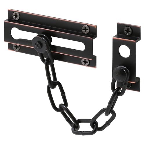 Defender Security U 10305 Prime Line Standard Chain Door Guard Solid Classic Bronze