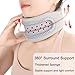 Younuoda Neck Brace Support Cervical Collar Silicone Posture Corrector for Men and Women Relieves Discomfort in The Neck and Shoulders Caused by Prolonged Work(Light Gray)