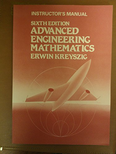 Instructor's Manual for Advanced Engineering Ma... 0471627631 Book Cover